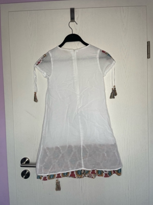 Weißes Kleid für Mädchen, mexikanisch, 12-13 Jahre, Nakid s, Größe 152 Bild 3