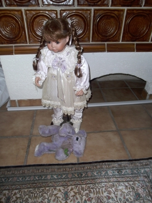 Porzellanpuppen 80 cm bis 1,00 m Bild 3