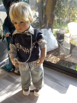 Porzellanpuppen 80 cm bis 1,00 m Bild 4