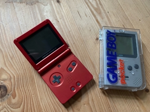 GamBoy Bundle - Advanced SP & GameBoy Pocket - wie neu Bild 2
