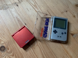 GamBoy Bundle - Advanced SP & GameBoy Pocket - wie neu Bild 1