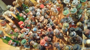 Zierkorken-Sammlung; Flaschenverschluss; Holzschnitzerei Bild 12