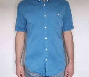 Esprit Herren Hemd, blau, Größe M, Neuwertig Bild 1