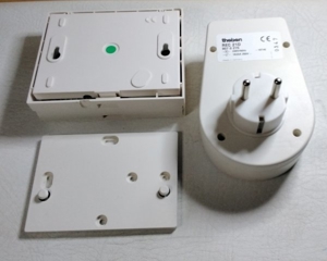 Theben Funk Uhren Thermostat Set Temperatur Regler Elektro Heizung Bild 3