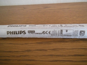 2 Stück Leuchtstofflampen Philips TL Mini PRO 13 W Bild 4