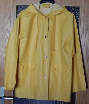 Gelbe Damen Regenjacke, Küstennerz Gr. 44 oder Herren Gr. 48 Bild 4