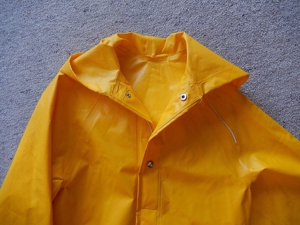 Gelbe Damen Regenjacke, Küstennerz Gr. 44 oder Herren Gr. 48 Bild 9