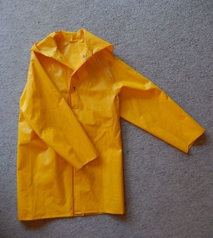 Gelbe Damen Regenjacke, Küstennerz Gr. 44 oder Herren Gr. 48 Bild 8