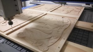 CNC Fräsmaschine 4D mit 1,2m X 1,2m Arbeitsbereich Bild 9