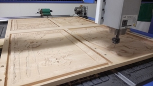 CNC Fräsmaschine 4D mit 1,2m X 1,2m Arbeitsbereich Bild 2