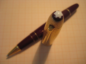 Montblanc - meisterstück - 162 le grand - classi - 925 silber g - bordeaux solitaire doué - eur 1075