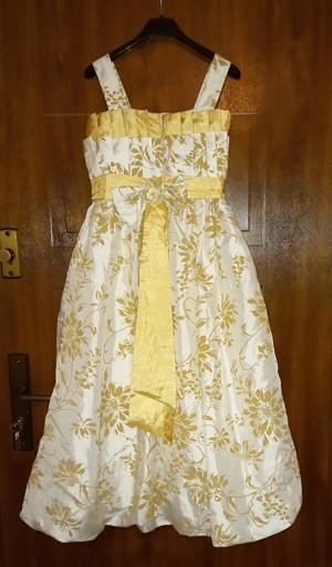 Oshia hochwertiges Kleid Hochzeit Gr.7/34/XS/S festlich w.Neu mit Unterkleid und Unterrock. Breite S Bild 1