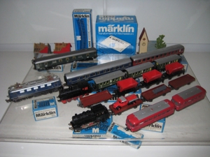 Märklin - 4 x Lokomotiven - OVP Darkblue - 4 x Lok - 4 x Züge - Eur 375 Bild 2