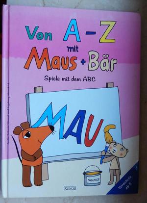 Von A-Z mit Maus + Bär / Spiele mit dem ABC / Vorschule ab 5 Jahre Bild 1