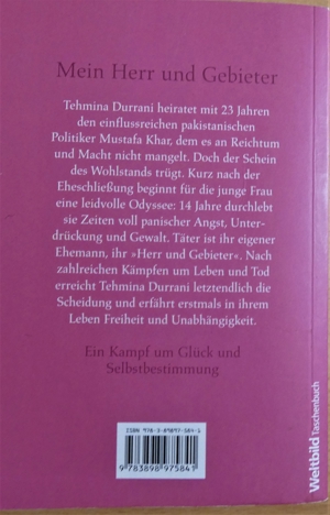 .Mein Herr und Gebieter / Tehmina Durrani / Taschenbuch Bild 2