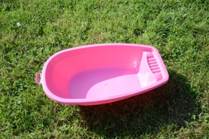 Badewanne für Puppen 40x24cm in rosa