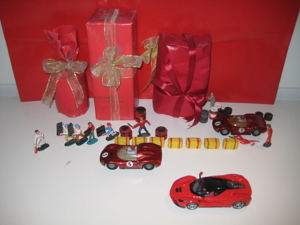 Carrera 132 - 4 x Ferrari Dino +Plus La Ferrari - C Transpo Silo LKW - 2x ARB - OVP S - UA - Eur 595 Bild 19