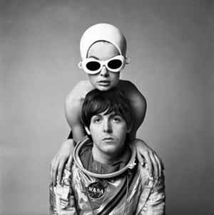 Paul McCartney, Richard Avedon 30 x 30cm rares Foto Poster, Beatles