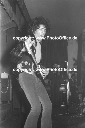 Jimi Hendrix im Star-Club Hamburg 1967 rares 30x45cm Foto Poster, Konzert Tour