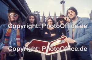 Deep Purple Hamburg 1972, rares 30x45cm Foto Poster Tour Konzert