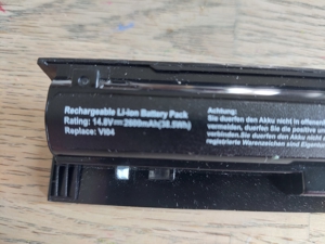 Akku LiIon, 14.8V, 2600mAh für HP Pavilion 14