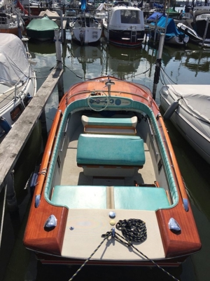 * Original Riva Junior Motorboot Mahagoniholz Boot guter Zustand *