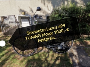Saxonette Luxus NL Tuning Motor Gussfelgen Bild 17