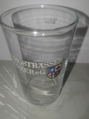 4 alte kleine Gläser Schnapsgläser Andenkenglas Andenken Bild 6