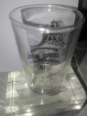 4 alte kleine Gläser Schnapsgläser Andenkenglas Andenken Bild 10