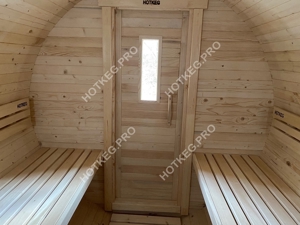 Mobile Sauna, Fasssauna, Sauna Mieten Vermietung & Verkauf. HOTKEG.PRO Bild 8