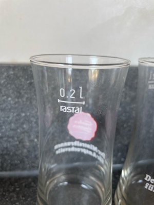 2x Frankenbrunnen Trinkgläser, 0,2 l Bild 2