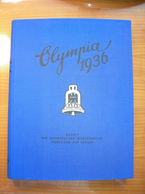 OLYMPIA - BÜCHER (historische Originale von 1932 und 1936 in gutem Zustand)