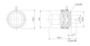Computar Objektiv Linse H1214FICS-3 für CCTV + Überwachungskamera Bild 4