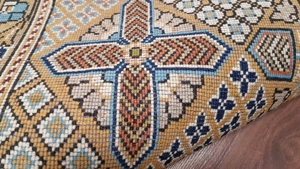 Kreuz Orient christlicher Teppich für Altar Kapelle Kirche Sakristei heilige Maria Bild 15