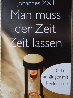 10 Türanhänger + Buch "Man muss der Zeit Zeit lassen", St. Benno Bild 7