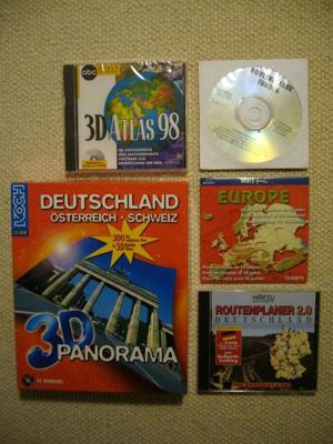 Computer / PC Software: Deutschland, Europa, Welt: 3D, Atlas, Karten & Routenplaner Bild 1
