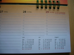 Kalender / Tischkalender: Irische Segenswünsche 2018 - Der Wochenplaner, St. Benno Bild 8