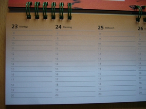 Kalender / Tischkalender: Irische Segenswünsche 2018 - Der Wochenplaner, St. Benno Bild 9
