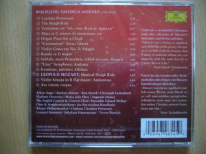 Audio-CD: "Mozart - The Christmas Album" (Musik, Klassik, Wolfgang Amadeus Mozart)) Bild 2