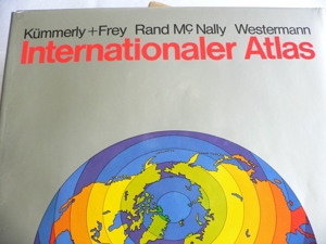 Internationaler Atlas Kümmerly+Frey Rand Mc Nally im Schuber
