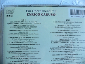 Caruso Ein Opernabend Maskenball Carmen etc 2 CD Bild 4