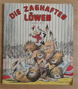 Die zaghaften Löwen von Bill Peet / Carlsen Verlag 1977 Bild 1