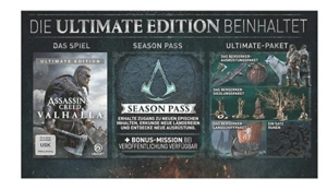 Assassin's Creed Valhalla Ultimate Edition Neu plus Merchandising Paket Bild 2