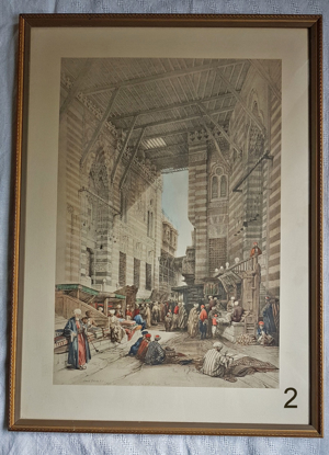 Orient Grafiken Bilder Ägypten Kamel Minarett Bazar Teppich Nil Bild 5