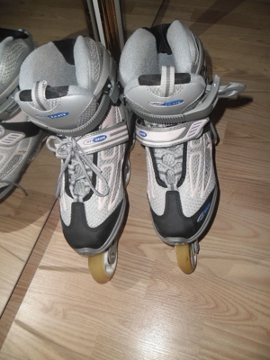 2x Damen /Jugend Softboot Inlineskates von Crivit 37- 41 & Gr.39 Gebraucht Bild 16