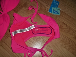 2 x Damen Bikini 1x Neon Pink 1x Neon Rot & Neu! Gr.S 36 Bild 11