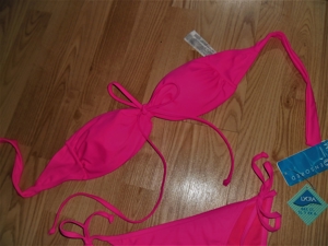 2 x Damen Bikini 1x Neon Pink 1x Neon Rot & Neu! Gr.S 36 Bild 4