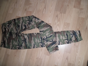 Damen Army Leggings Camouflage mit Tarn Muster Gr. XS/S Neu ! Bild 2