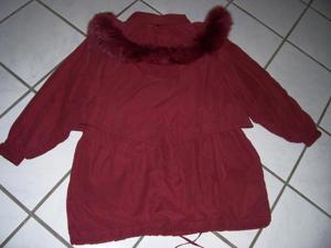 Damen Lang Jacke/Mantel von LEONARDO Bordeaux Gr.44 Gut Zustand! Bild 9
