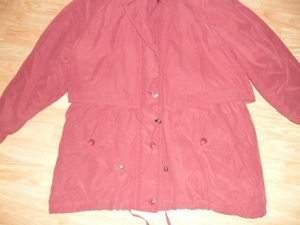 Damen Lang Jacke/Mantel von LEONARDO Bordeaux Gr.44 Gut Zustand! Bild 15
